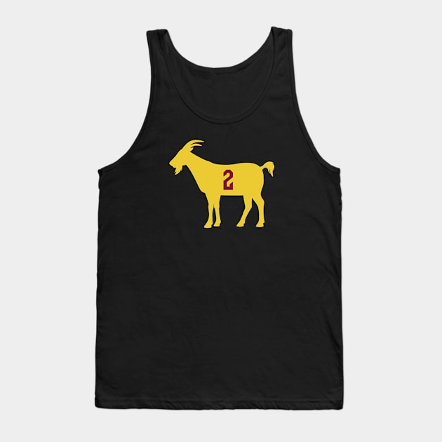 CLE GOAT - 2 - Black Tank Top by KFig21